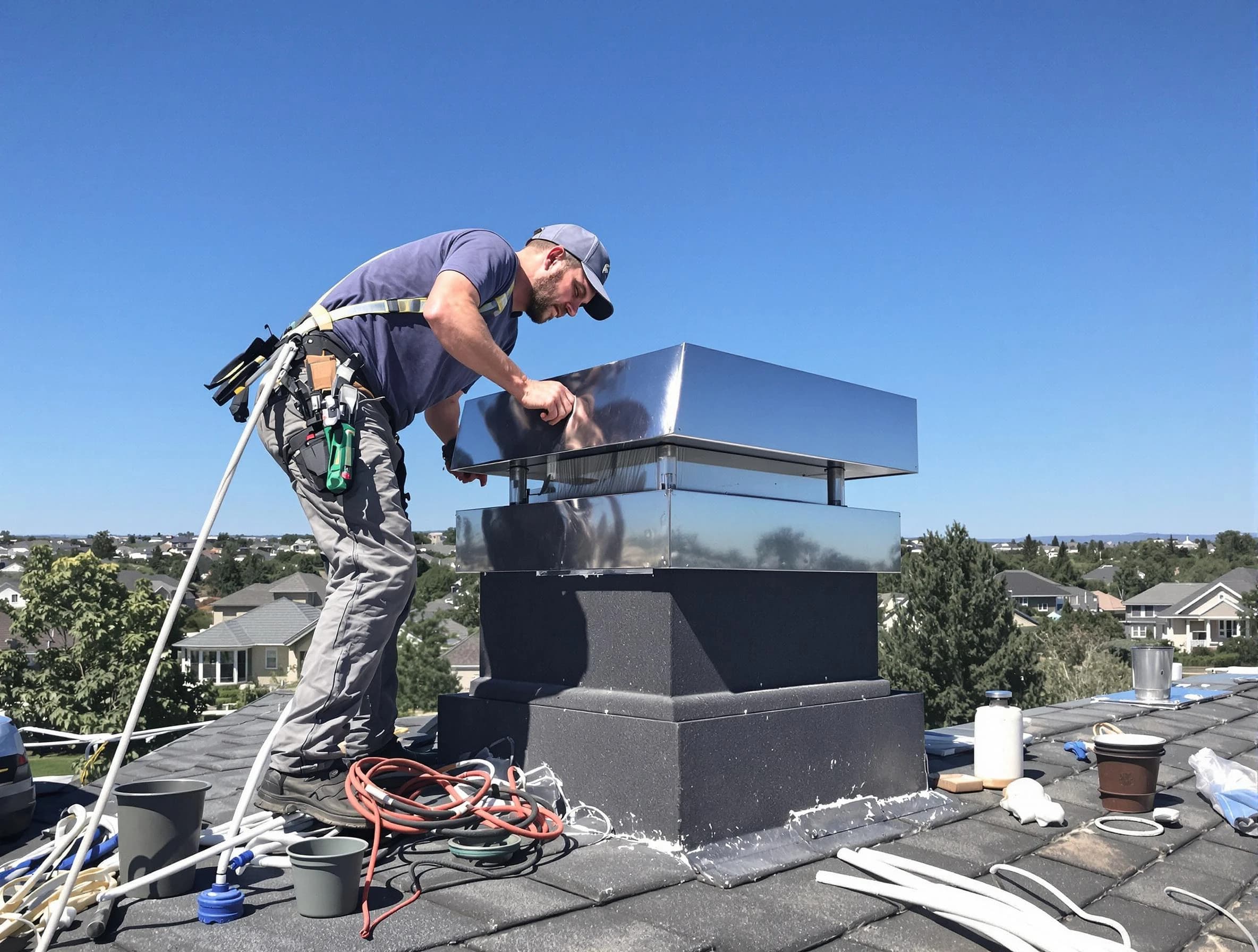 Chimney Cap Services service in Forest Park, GA